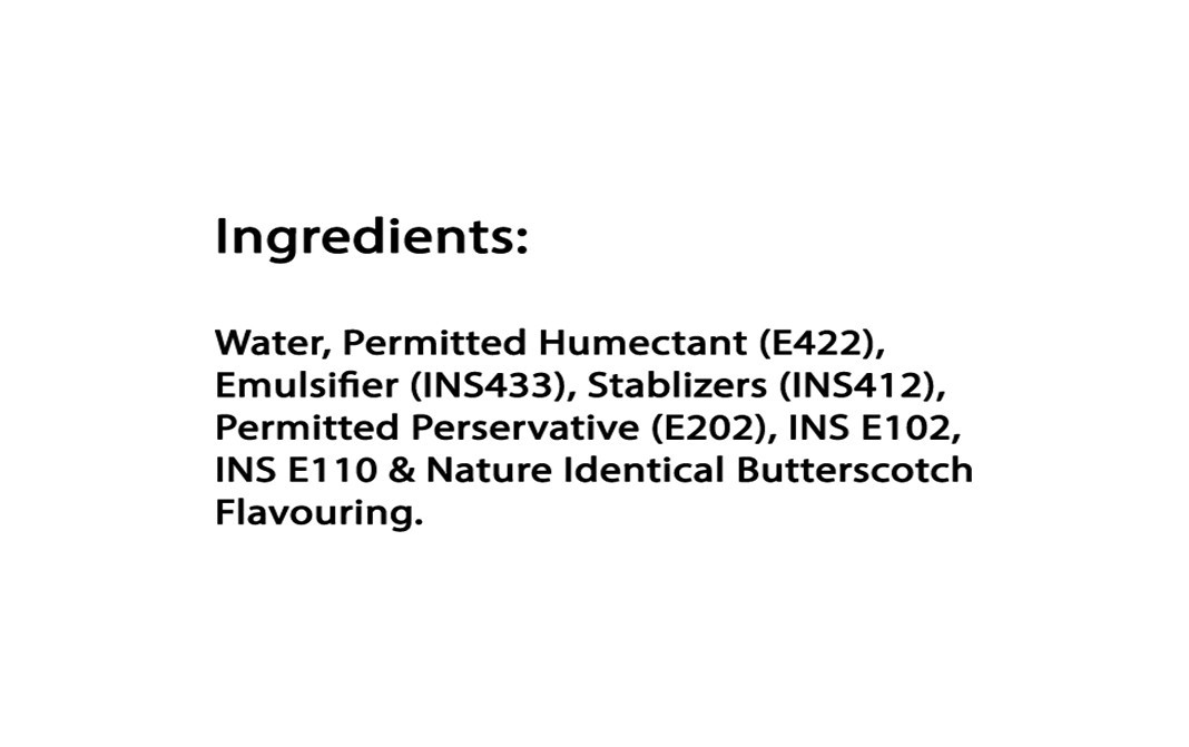 Bloom Butterscotch Liquid Flavoured Colours   Plastic Bottle  30 millilitre